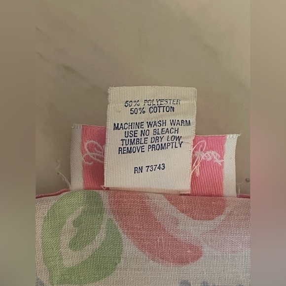 Vintage Carriage Court Floral House Dress Size M Cottagecore Pastel Snap Button - Picture 5 of 7